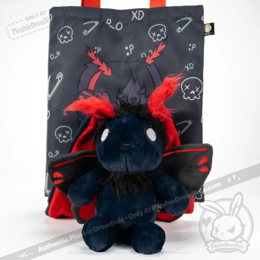 Plushie Dreadfuls -Emo Moth Rabbit - Plush Stuffed Animal