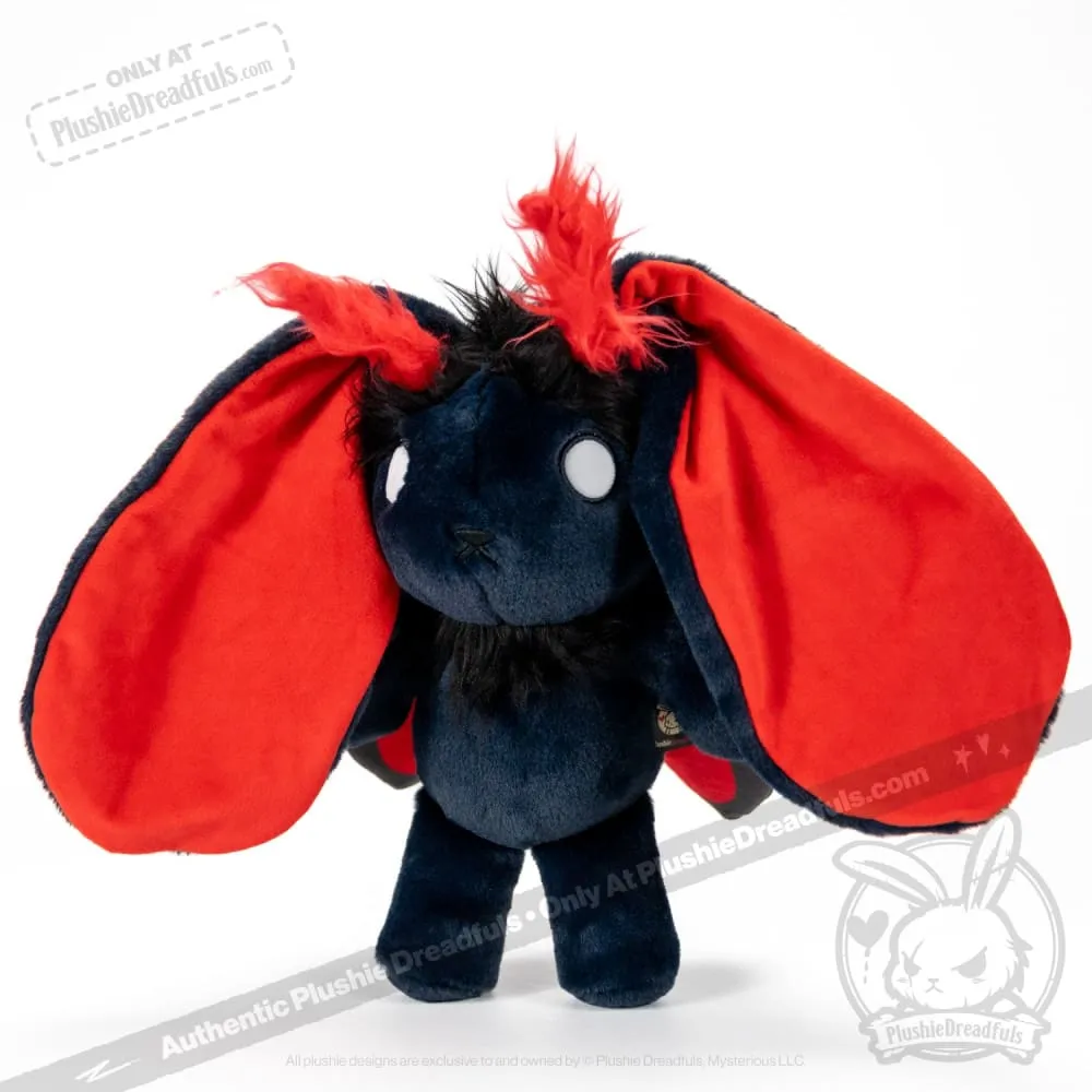 Plushie Dreadfuls -Emo Moth Rabbit - Plush Stuffed Animal