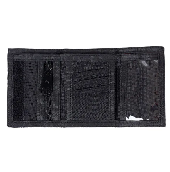 POLER TRI FOLD WALLET // BLACK