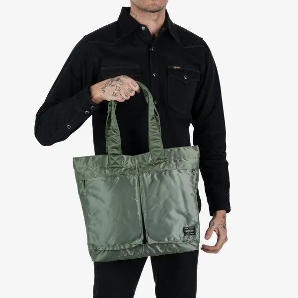 Porter - Yoshida & Co. - Tanker Tote Bag - Sage Green