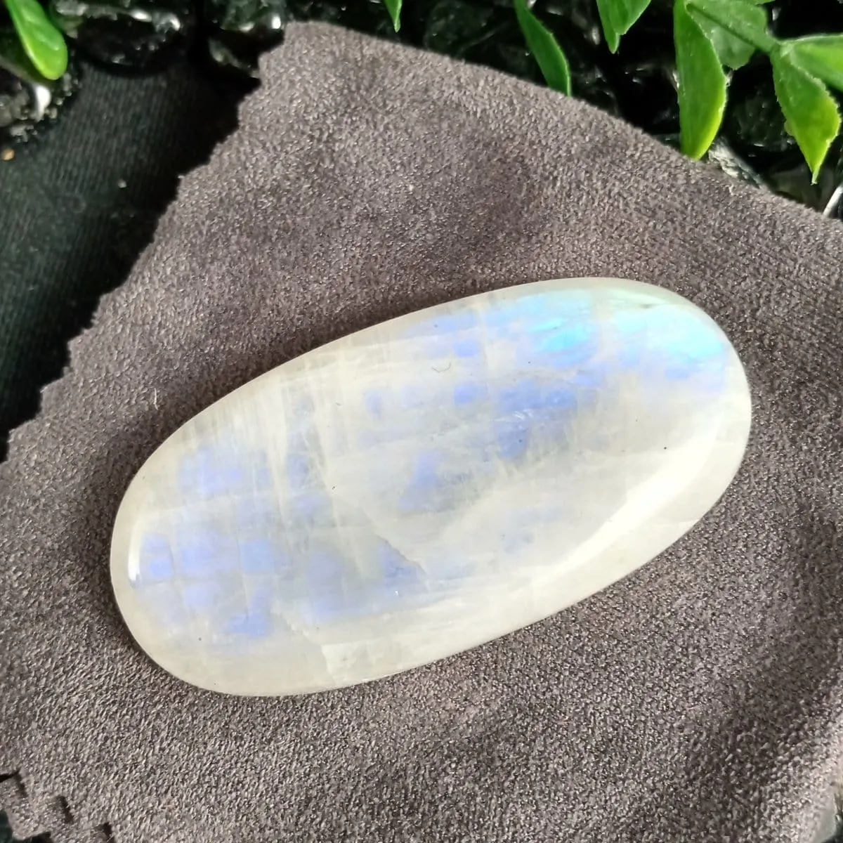 Rainbow Moonstone Cabochon (20.6 g)