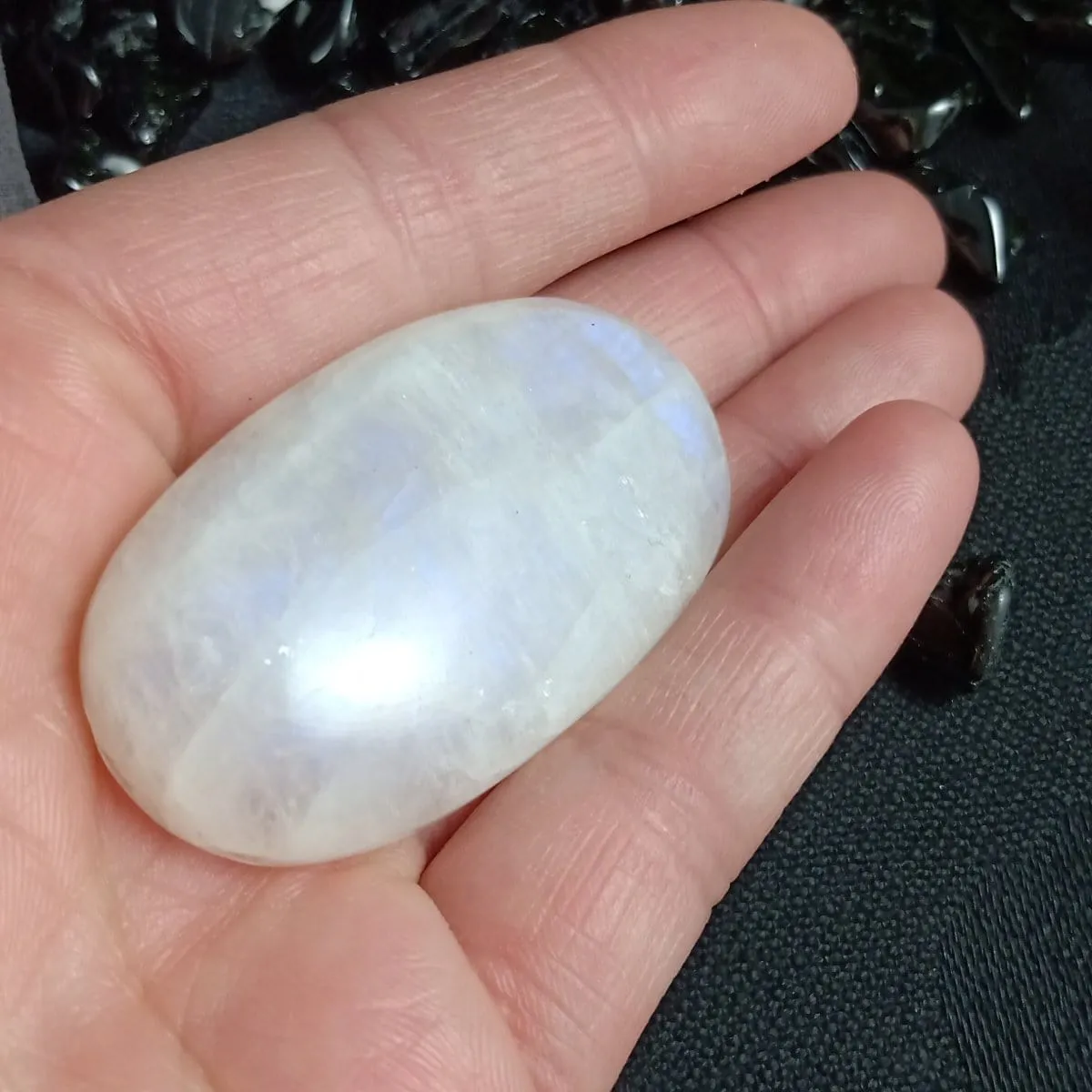 Rainbow Moonstone Cabochon (24.5 g)