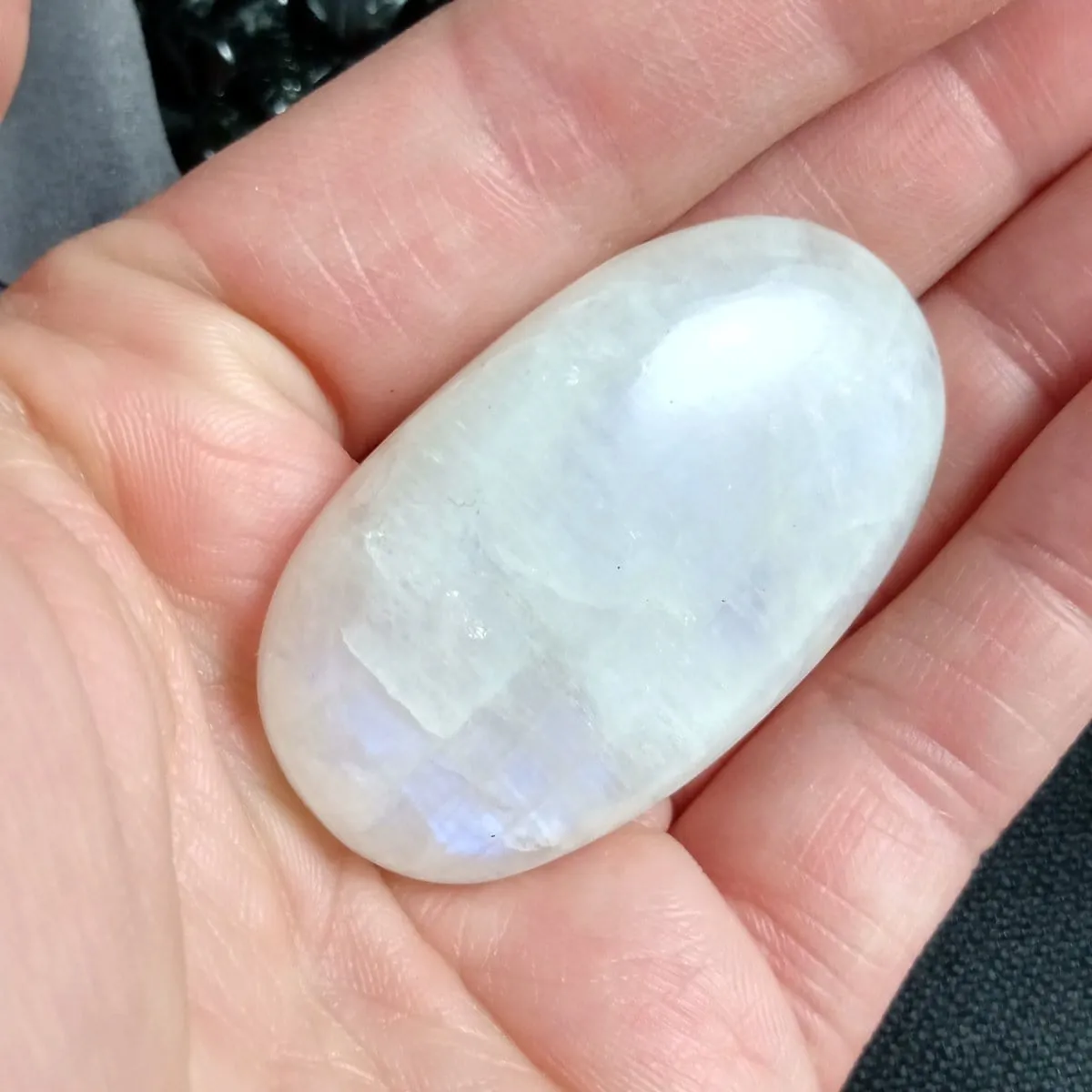 Rainbow Moonstone Cabochon (24.5 g)