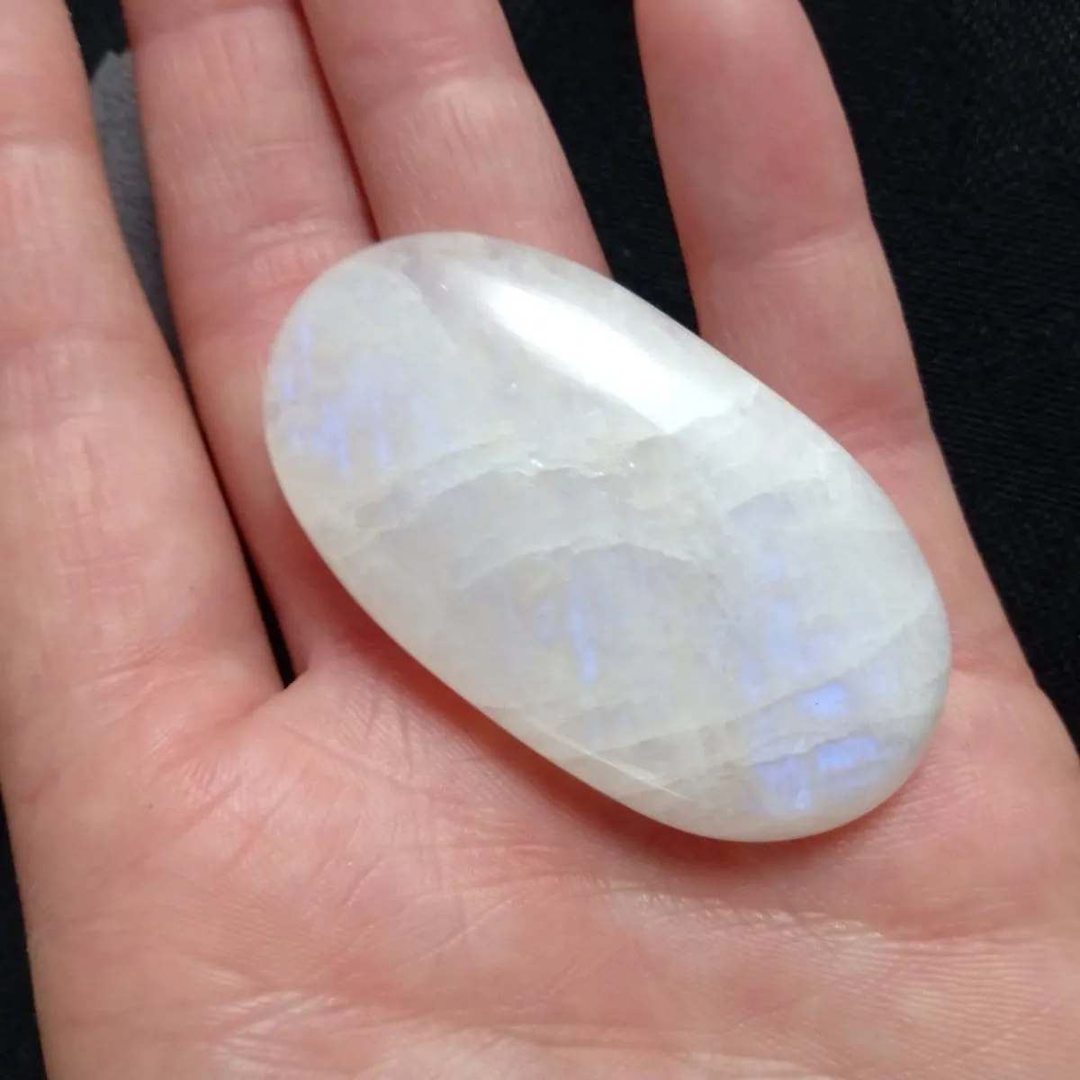 Rainbow Moonstone Cabochon (25.7 g)