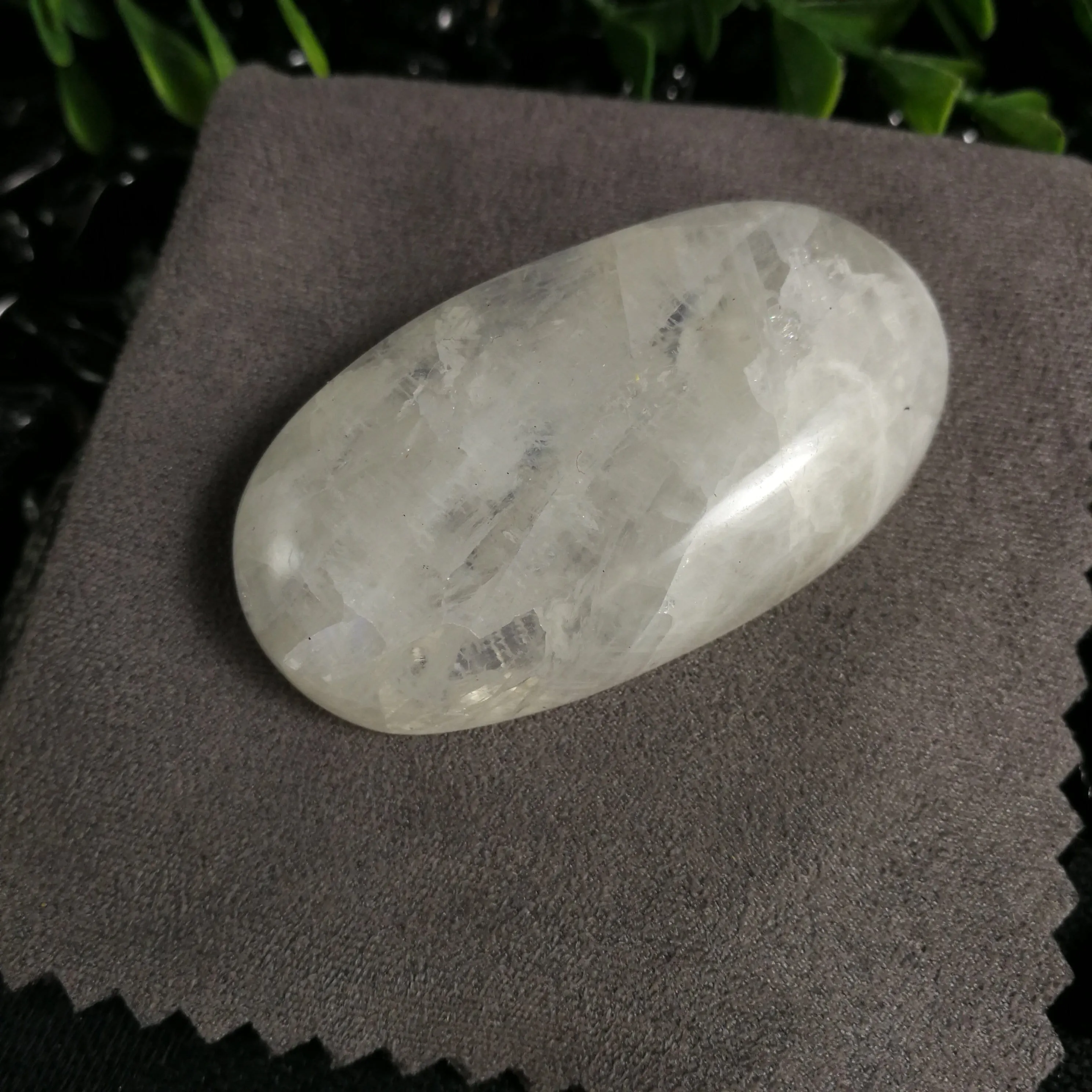 Rainbow Moonstone Cabochon (26.8 g)