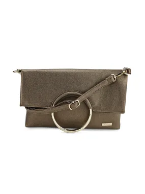 Ring Detail Clutch