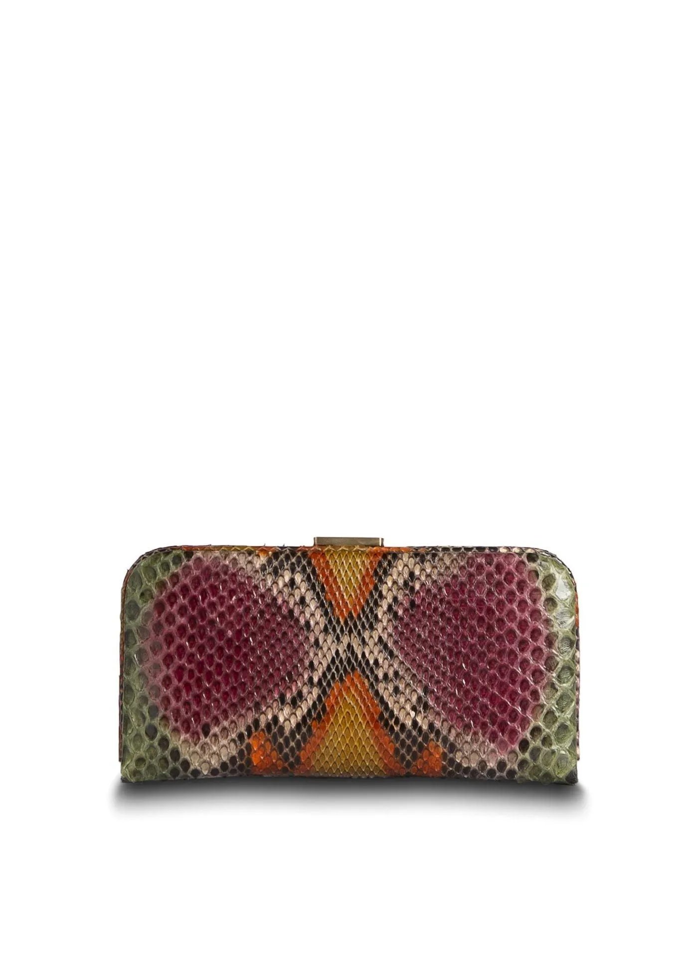 Slide Lock Wallet - Jewel Tone Multi-Color