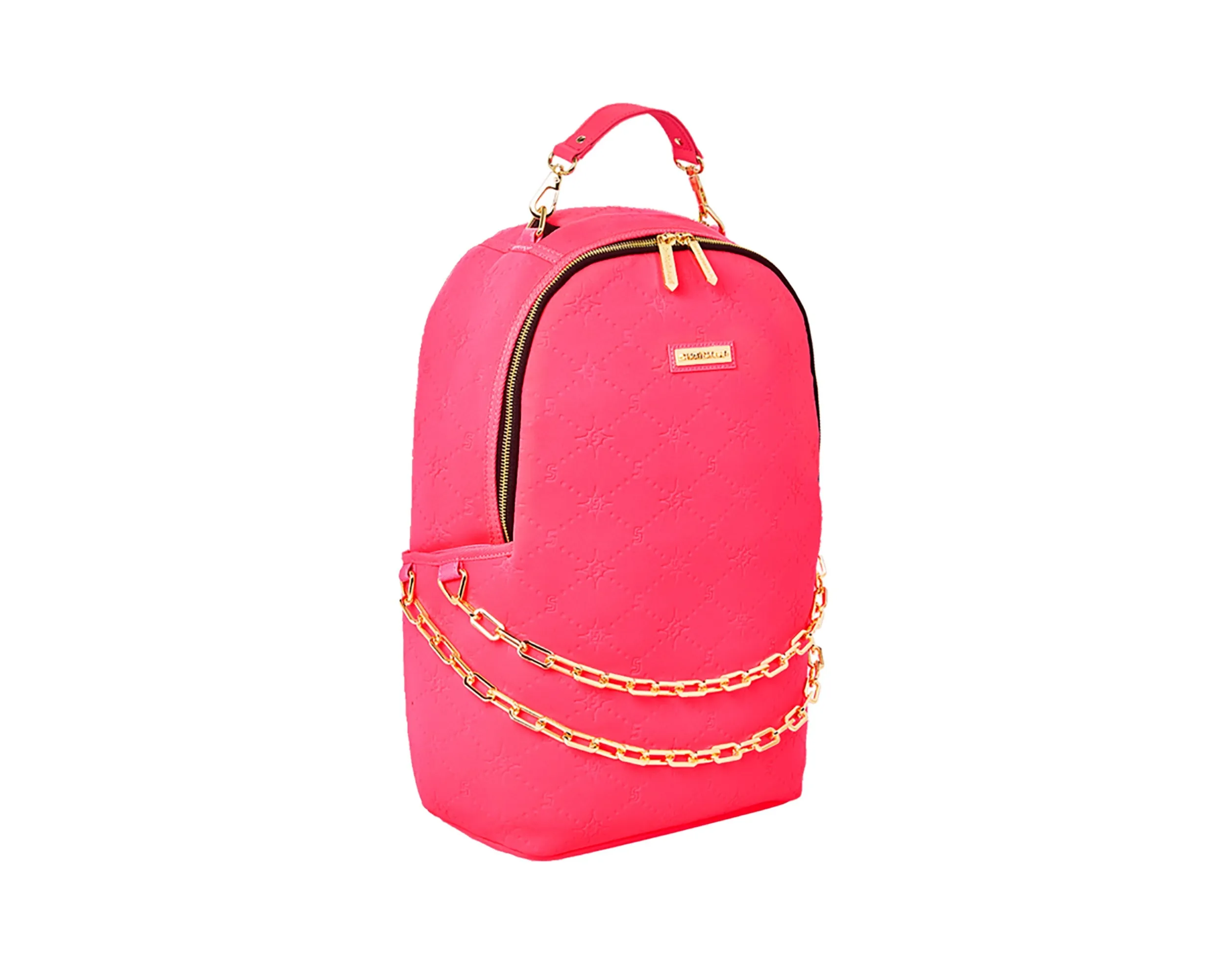 Sprayground - Pink Puffy Embossed Backpack - Pink