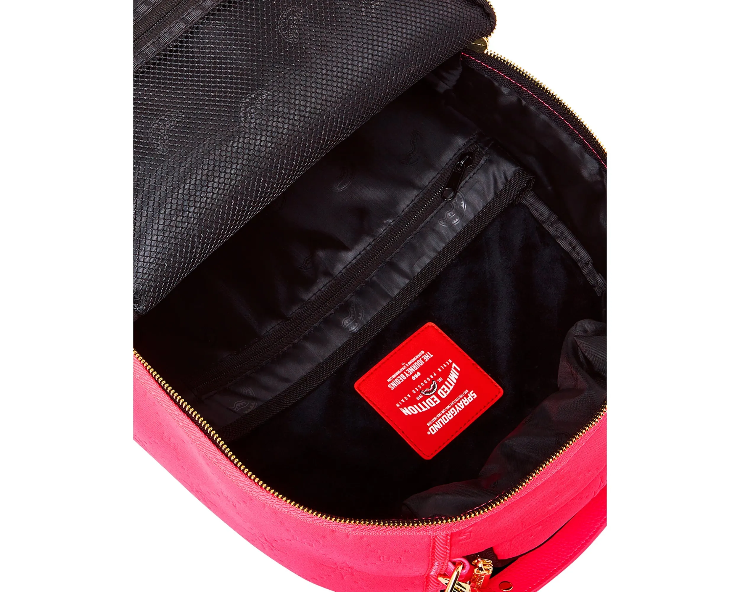 Sprayground - Pink Puffy Embossed Backpack - Pink