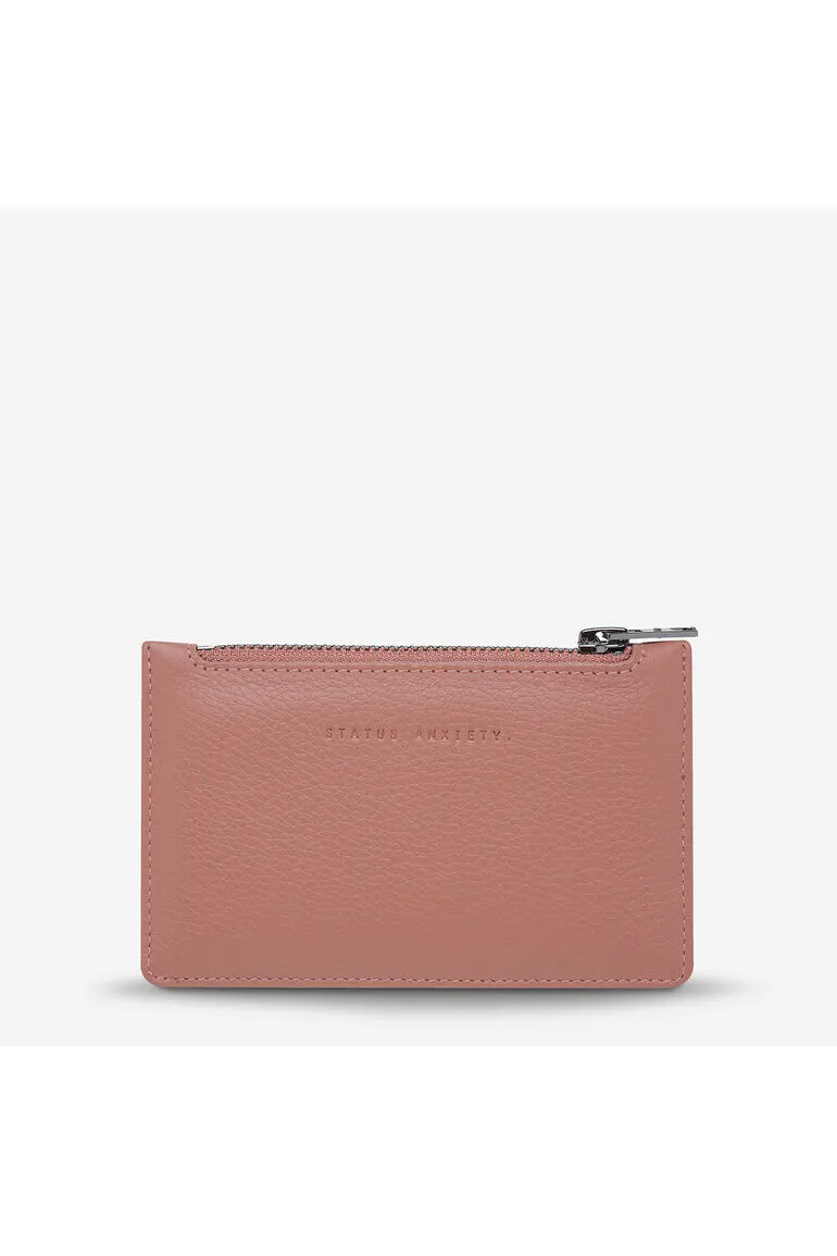 Status Anxiety - Avoiding Things - Wallet - Dusty Rose