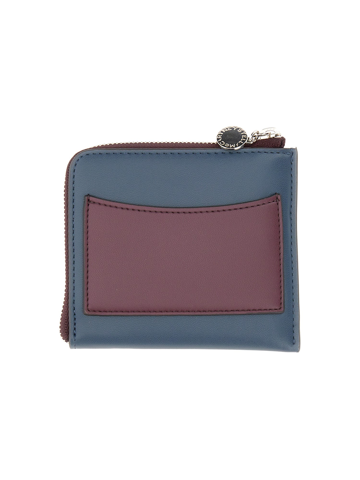 STELLA McCARTNEY    ALTER NAPPA WALLET WITH LOGO AND ZIPPER