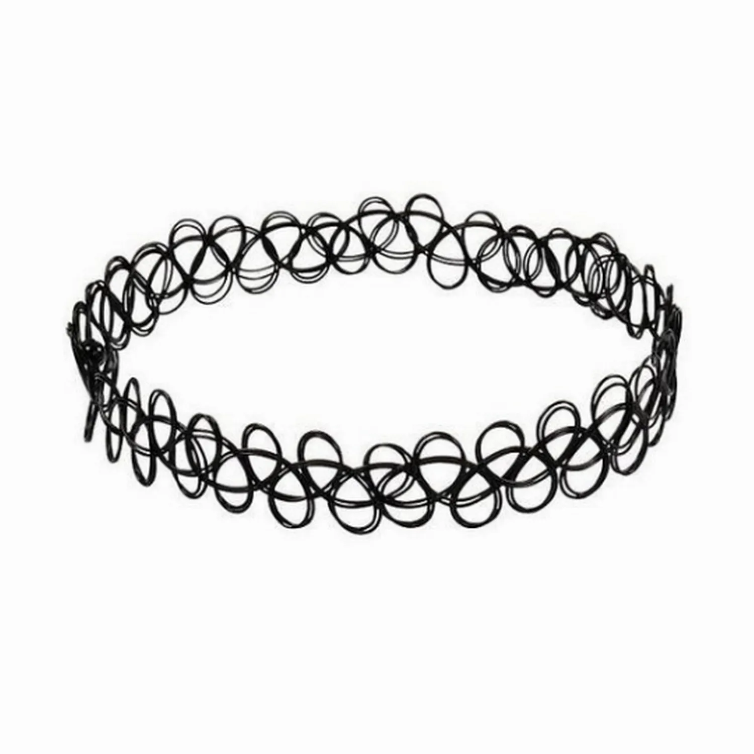 Stretch Tattoo Choker, Tattoo Necklace