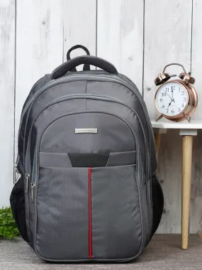 Teakwood Genuine Polyester Backpack - Gray