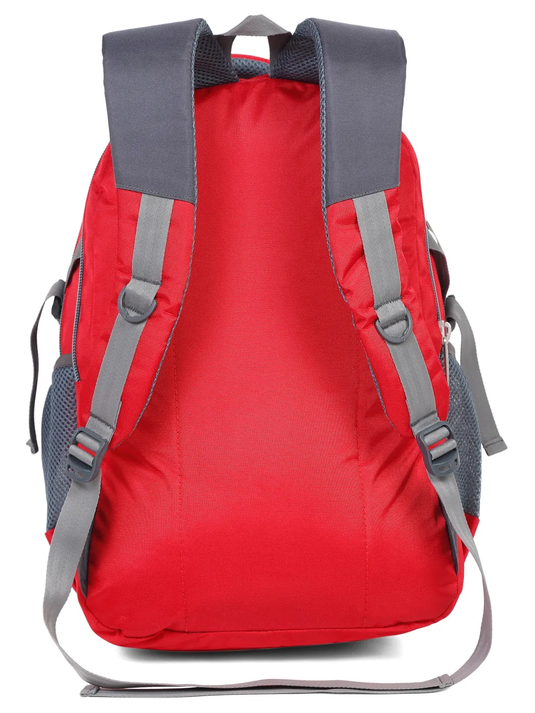 Teakwood Leather Unisex Solid Red 34L Medium Backpack