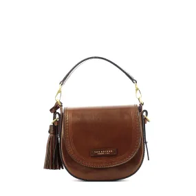 The Bridge - Medium Pearl District Crossbody - 04121701 - MARRONE/14/ORO