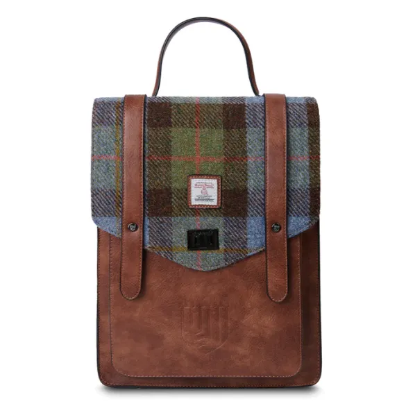 The Carloway Laptop Backpack with Harris Tweed