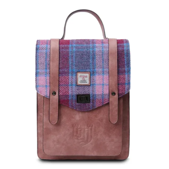 The Carloway Laptop Backpack with Harris Tweed