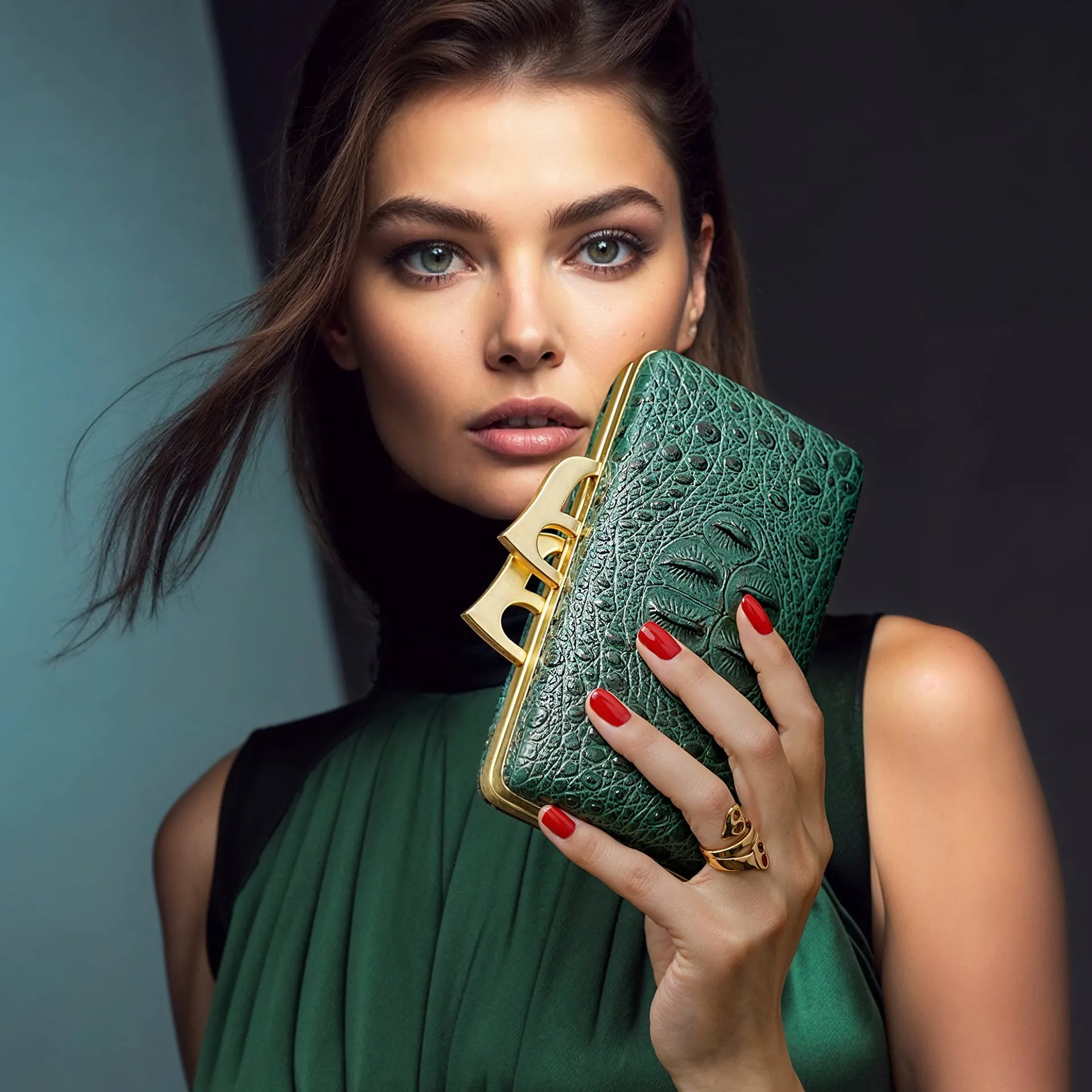 Unity Clutch - Emerald