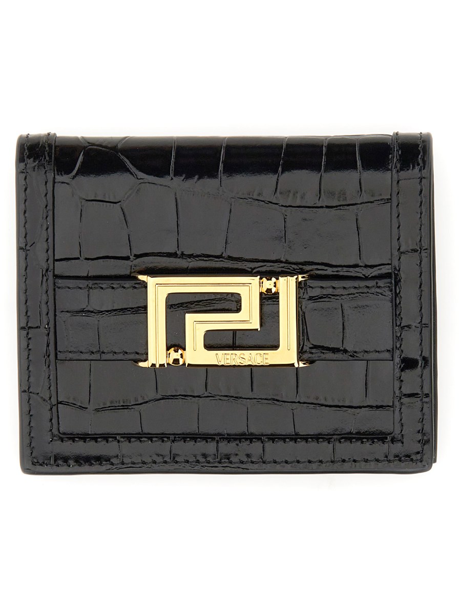 VERSACE    GRECA GODDESS WALLET COCONUT EFFECT