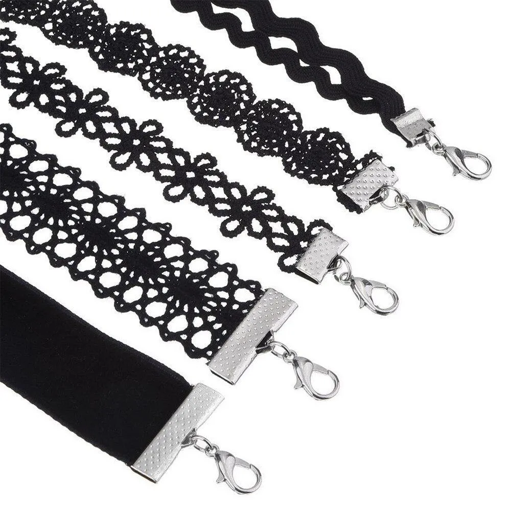 Vintage Choker Necklaces [12 Piece Set]