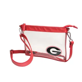 Women's Red Georgia Bulldogs Small Crossbody Bag