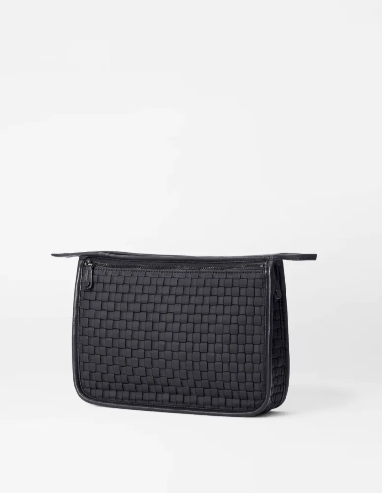 Woven Clutch- Black